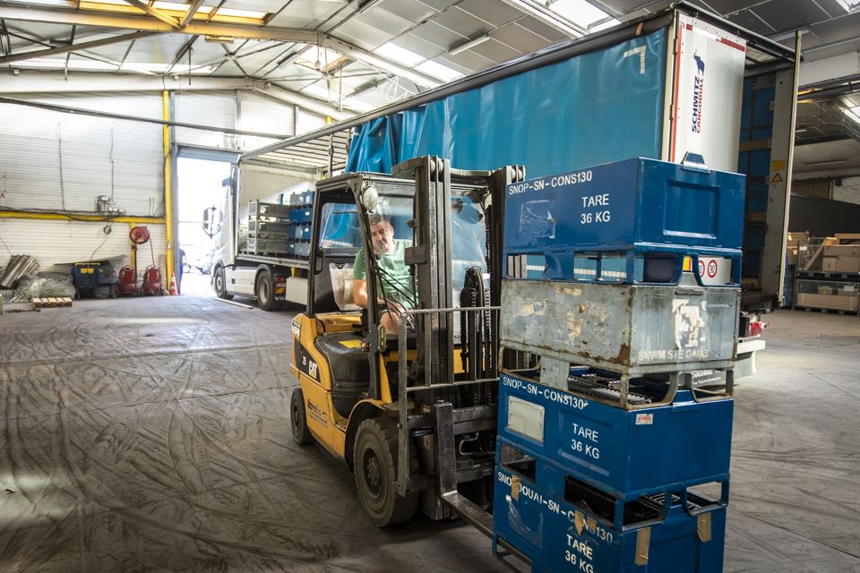 Logistique de marchandise à Calais